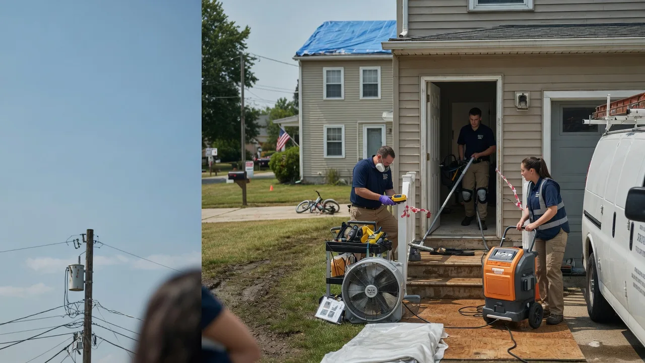 Water Damage Repair in Mounds, IL near me